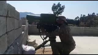 Pakistani soldier scores direct hit on Indian bunker with HJ-8 ATGM