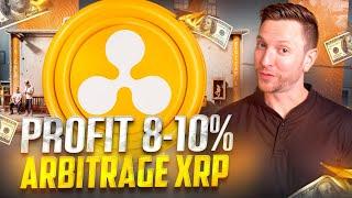 Crypto Arbitrage: Best XRP Arbitrage Strategy in 2024 | Bitcoin Ripple Strategy | Profit 8-10%