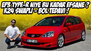 Önden Çekişin Zirvesi Mi ? HONDA CİVİC EP3 TYPE-R / K24 SWAP / VTEC GAZLAMASI / TEDAVİ / TEST ETTK