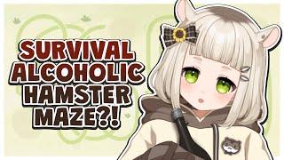 【SURVIVAL ALCOHOLIC HAMSTER MAZE】I Was Told I'm Lazy & Poopoo So I'm Here to Prove Not!  Rov Alcou