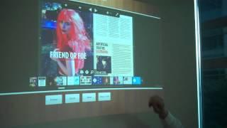 Ubi Interactive: Turning any surface in to an interactive touch surface