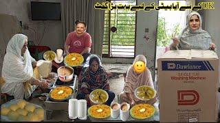UK Se Aya Bht Bdra Gift | Gaon Ki Subha Ka Nashta Cricpy Lachydar Paratha Tea | Irma's family vlog