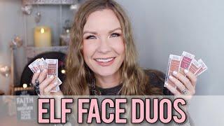 ELF Face Duos! Swatches of All Shades! | LipglossLeslie