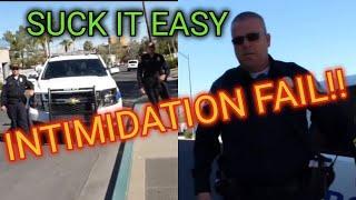 POLICE INTIMIDATION FAIL, HENDERSON NEVADA, 1ST  AMENDMENT AUDIT, Flashback of the Week