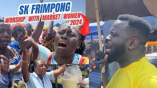 SK Frimpong Storm Takoradi Market with Deep Live Worship - Dynamic Praise 2024 Walk.