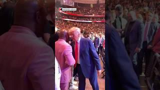  President Trump & Mike Tyson at UFC 316 in Newark, New Jersey