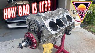 Big Block Chevy 632 Short Block Is Apart, But We Found A Problem