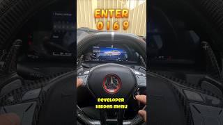 mercedes w204 digital cluster. how to change speedo from kmh to mph