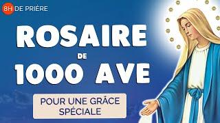 ROSAIRE  1000 JE VOUS SALUE MARIE  DEMANDER une GRÂCE SPÉCIALE