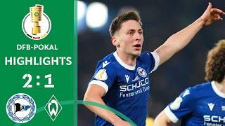 Next MAGICAL cup night! | Arminia Bielefeld vs. SV Werder Bremen 2-1 | Highlights DFB-Pokal