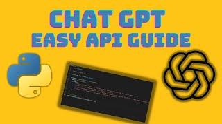 Use Chat GPT in your own projects! | Chat GPT API Tutorial