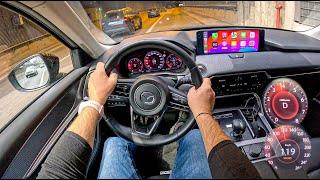 NEW Mazda CX-60 2024 [2.5 e-Skyactiv 328hp] |0-100| POV Test Drive #2091 Joe Black