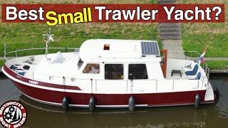 Cruising Friesland Netherlands  by Canals (Full Tour) Part 3| Small Steel Trawler