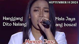 SEPTEMBER 14 2024 | HANNAH JANE | HANGGANG DITO NALANG | SHOWTIME