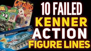 10 Failed Kenner Action Figure Lines