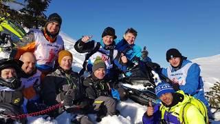 Ергаки открытие снегоходного сезона от Polaris 2017 2018 c Dan Adams hardenduroru