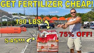 SAVE 75% On ORGANIC FERTILIZERS With This Tip