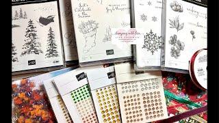 NEW!! Stampin Up 2024 Holiday Mini Sneak Peek! Plus a Quilt Card!!