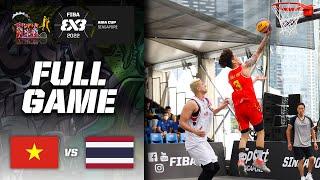 Vietnam v Thailand | Men | Full Game | FIBA 3x3 Asia Cup 2022 | 3x3 Basketball