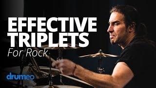 Effective Triplets For Rock Drumming | Brian Tichy