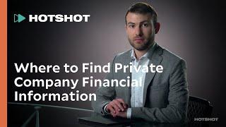 Where to Find Private Company Financial Information