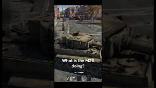 What is the M36 doing?