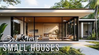 Modern One Story Small Houses: Beautiful Designs and Floor Plans You’ll Love