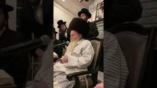 Rav Itche Meir Morgenstern visited Khal Mevakshei Hashem in Lawrence, NY