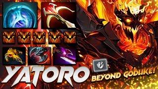 Yatoro Shadow Fiend Beyond Godlike - Dota 2 Pro Gameplay [Watch & Learn]