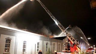 Großbrand in der Galvanik im Wieland-Werk in Vöhringen