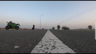 World's 1st silent flyby at 350 km/h in Pakistan on H2R | ZS MotoVlog |