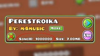 Song ID = 1000000? | Geometry Dash (Newgrounds)