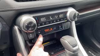 HEATED SEATS & VENTILATED SEATS - HOW TO - Using the heated and cooled seats in a new 2020 Toyota