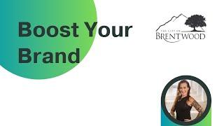 Small Business Workshop: Boost Your Brand