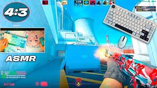 CS2 Nuke Gameplay (No Commentary)Only Relaxing Keyboard Sounds Aula F75 Cozy ASMR