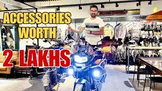 Installed Accessories Worth 2 Lakhs on My New BMW F850 GSA | Bike Fully Load Hoke Jugnu  Ban Gyi