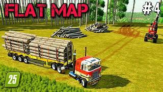 farming Simulator 25 Flat Map  Timelapse Ep #4 Mega Farm fs25 gameplay