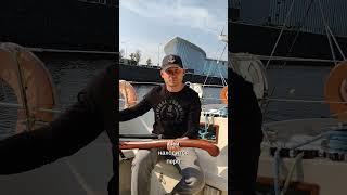 Румпель на яхте #shorts  #обучениеяхтингу