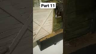 Diorama restoration "Old Garage". Part 11