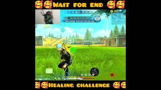healing challenge in last zone free fire short video #rudra #gaming  #free fire shorts #viralvideo
