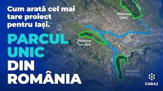 Cel mai WOW proiect pentru Iași! Parcul Râurilor, parcul uriaș din inima Iașului.