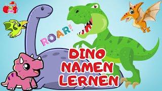 Dino-Namen leicht gemacht: Lernspaß für kleine Kinder