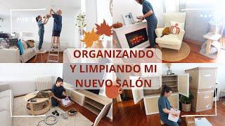 ORGANIZANDO y LIMPIANDO mi NUEVO SALÓN 