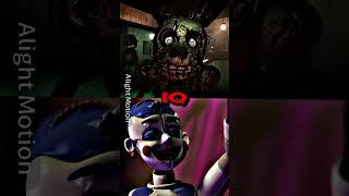 Springtrap Vs Ballora #shorts #fnaf #vs