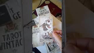 Tarot Cards  Vintage Tarot by Arthur E. Waite Review #review #tarot #tarotreading #intertainment