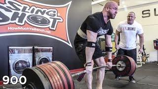 Pete Rubish 900 lb Deadlift Attempt