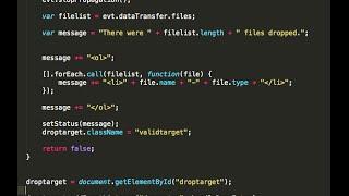 HTML5 File Drag and Drop in 3 minutes