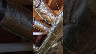 THIS is wasting your money AND energy! #hvac #ductwork #money #savemoney #energy #efficiency #
