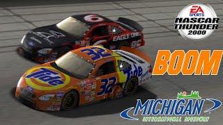 LAST LAP BATTLE FOR THE WIN! | NASCAR Thunder 2000