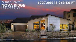 [Las Vegas Home Tour] Summerlin | Pardee Homes Nova Ridge | $727K | 3,263 sq ft